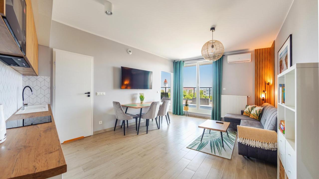 Apartamenty Delux Sun & Snow Nowe Hallerowo Z Przestronnym Tarasem - Blisko Centrum Władysławowo Екстериор снимка